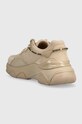 Încălțăminte Guess sneakers MICOLA FL7MIC.LEA12.NUDE bej