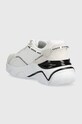 Încălțăminte Guess sneakers MICOLA FL7MIC.LEA12.WHITE alb
