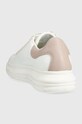 Boty Kožené sneakers boty Guess Vibo FL7RNO.ELE12.WHIPI bílá