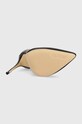 Δερμάτινες γόβες Guess Felyx5 NHL Pittsburgh Penguins FELYX5 FL7FL5.LEA08.BLACK μαύρο
