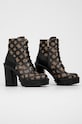Guess botki Kalissa FL7KSA.FAL10.BROCR czarny AW22