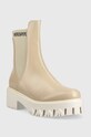 Кожаные полусапоги Patrizia Pepe CY9814.L011.B732 бежевый AW22
