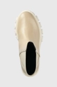 beige Patrizia Pepe stivaletti chelsea in pelle