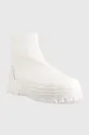 Δερμάτινες μπότες Patrizia Pepe λευκό
