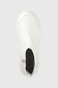 Patrizia Pepe stivaletti alla caviglia in pelle bianco 8Y0016.L011.W338