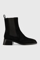 Vagabond Shoemakers botine din piele intoarsa Blanca pana la 5 cm negru 5417.040.20