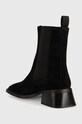 Încălțăminte Vagabond Shoemakers botine din piele intoarsa Blanca 5417.040.20 negru