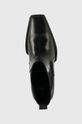 černá Kožené kotníkové boty Vagabond