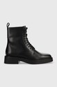 Kožené členkové topánky Vagabond Shoemakers Jillian usňová koža čierna 5443.401.20