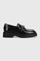 Шкіряні мокасини Vagabond Shoemakers Jillian платформа чорний 5443.560.20