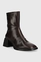 Кожаные полусапожки Vagabond Shoemakers 5445.001.35 коричневый AW22