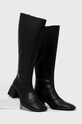 Kožne čizme Vagabond Shoemakers 5445.101.20 crna AW22
