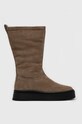 Semišové topánky Vagabond Shoemakers semišová koža béžová 5422.440.19