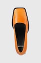 Vagabond Shoemakers pantofi de piele portocaliu 5310.101.44