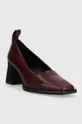Vagabond Shoemakers bőr flip-flop Hedda burgundia