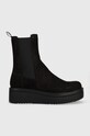 Шкіряні черевики Vagabond Shoemakers Tara замша чорний 4846.150.20
