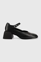 Vagabond Shoemakers czółenka skórzane Ansie słupek czarny 5445.201.20