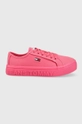 рожевий Кеди Tommy Jeans Flatform Жіночий