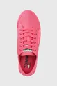 ροζ Πάνινα παπούτσια Tommy Jeans Flatform