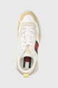 Tommy Jeans sneakers Track Cleat alb EN0EN01850.ZFE