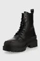 Шкіряні черевики Tommy Jeans Lace Up Boot  Халяви: Натуральна шкіра Внутрішня частина: Текстильний матеріал, Натуральна шкіра Підошва: Синтетичний матеріал