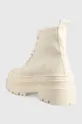 Čizme Tommy Jeans Foxing Boot  Vanjski dio: Tekstilni materijal Unutrašnji dio: Sintetički materijal, Tekstilni materijal Potplat: Sintetički materijal