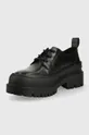 Kožne cipele Tommy Jeans Foxing Leather Shoe  Vanjski dio: Prirodna koža Unutrašnji dio: Sintetički materijal, Prirodna koža Potplat: Sintetički materijal
