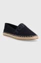 Espadrile Tommy Hilfiger Tommy Webbing mornarsko modra