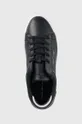granatowy Tommy Hilfiger sneakersy TH Feminine Leather