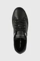μαύρο Δερμάτινα αθλητικά παπούτσια Tommy Hilfiger Th Hardware Logo Cupsole
