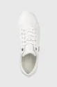 λευκό Δερμάτινα αθλητικά παπούτσια Tommy Hilfiger Th Hardware Logo Cupsole