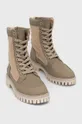 Tommy Hilfiger botki TH Casual Lace Up Boot beżowy