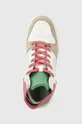 πολύχρωμο Δερμάτινα αθλητικά παπούτσια Tommy Hilfiger High Cut Seasonal Basket