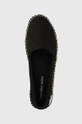 czarny Calvin Klein Jeans espadryle Flatform Espadrille YW0YW00661.BDS