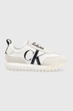 λευκό Αθλητικά Calvin Klein Jeans New Retro Runner Laceup Low Γυναικεία