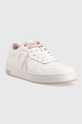 Calvin Klein Jeans sneakersy Cupsole Laceup Basket Low YW0YW00692.0K6 biały