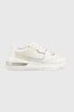 Kožené sneakers boty Calvin Klein Jeans Sporty Runner Comfair Laceup přírodní kůže bílá YW0YW00696.YAF