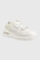 Calvin Klein Jeans sneakers din piele Sporty Runner Comfair Laceup YW0YW00696.YAF alb AW22