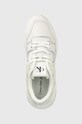 Calvin Klein Jeans sneakers din piele Sporty Runner Comfair Laceup alb YW0YW00696.YAF