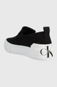 Кеды Calvin Klein Jeans Vulcanized Flatform Bold Slipon  Голенище: Текстильный материал Внутренняя часть: Текстильный материал Подошва: Синтетический материал