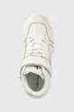 biały Calvin Klein Jeans sneakersy skórzane Chunky Cupsole Laceup Mid YW0YW00811.0LC