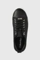 μαύρο Πάνινα παπούτσια Calvin Klein Vulc Lace Up