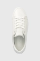 biela Kožené tenisky Calvin Klein Vulc Lace Up