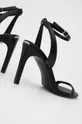 Calvin Klein sandały skórzane Essentia Cholewka: Skóra naturalna, Wnętrze: Skóra naturalna, Podeszwa: Materiał syntetyczny