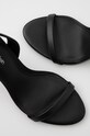 Δερμάτινα σανδάλια Calvin Klein Essentia μαύρο HW0HW01128.BAX