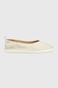 Calvin Klein espadryle Espadrille tekstylny beżowy HW0HW01142.0K7