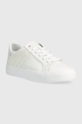 Tenisky Calvin Klein Vulc Lace Up biela