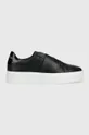 czarny Calvin Klein sneakersy Flatform Slip On Damski
