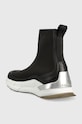 Boty Sneakers boty Calvin Klein Sock Boot HW0HW01177.BAX černá