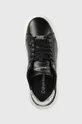 μαύρο Δερμάτινα αθλητικά παπούτσια Calvin Klein Gend Neut Lace Up